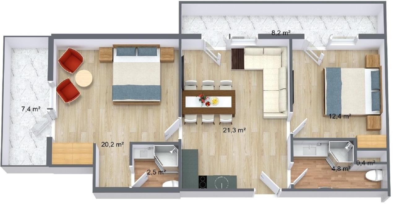 Appartementhaus Seehof Kirchberg in Tirol Ngoại thất bức ảnh